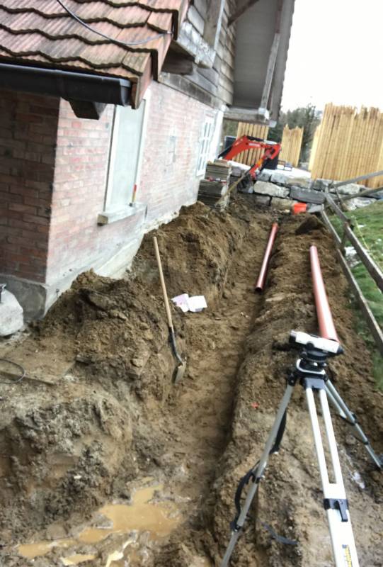 drainage contre façade