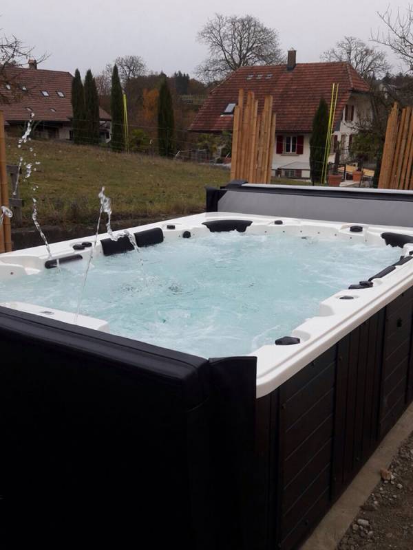 installation du jaccuzi
