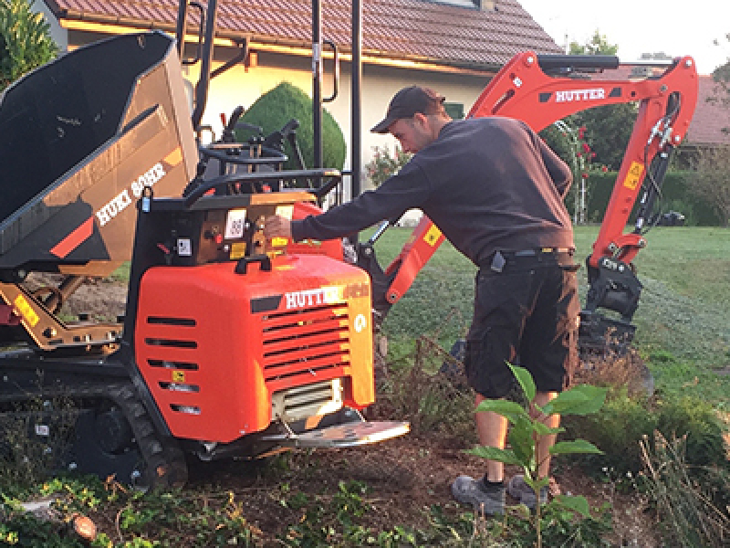 Installation du chantier